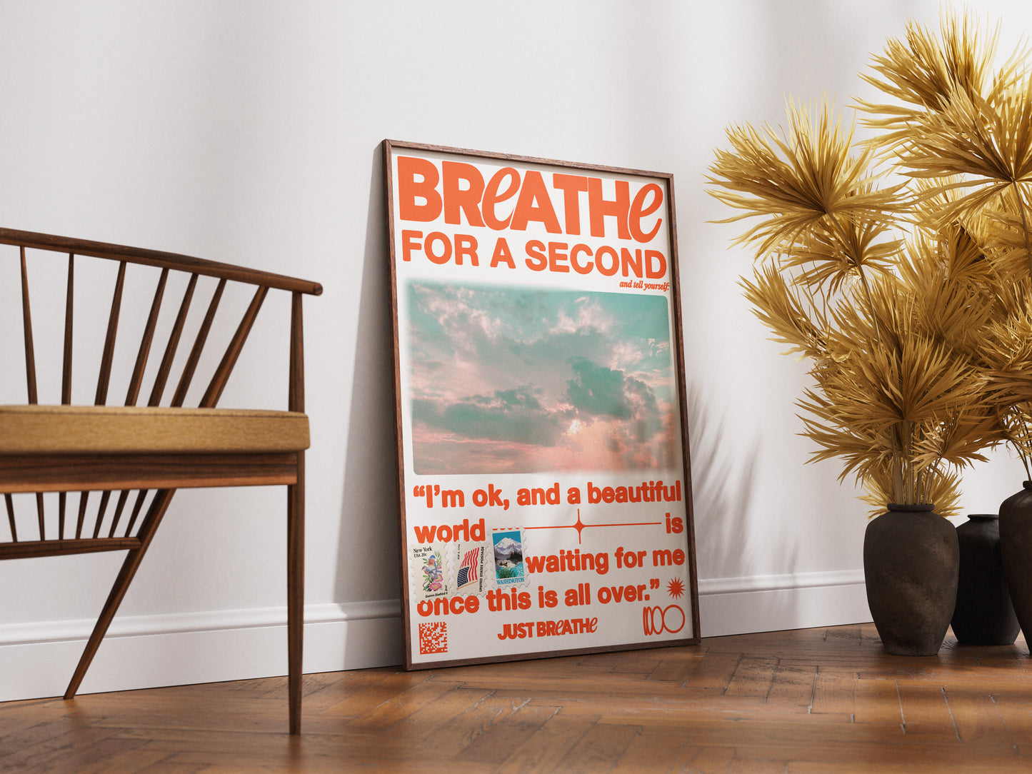 Breathe Poster Print