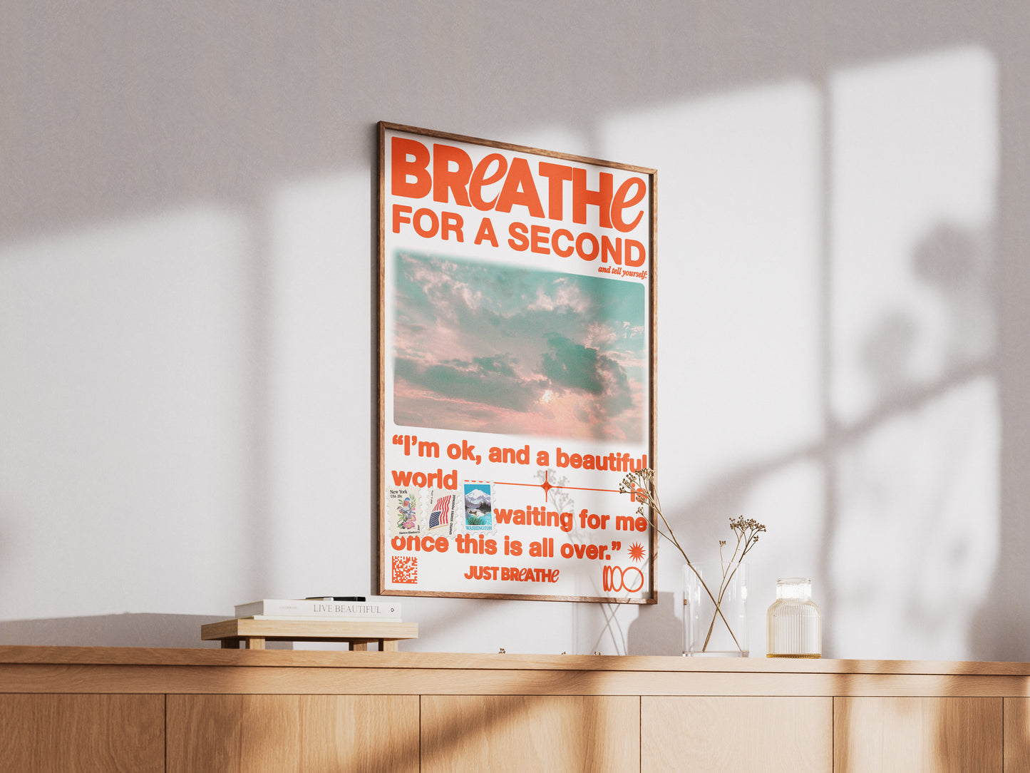 Breathe Poster Print
