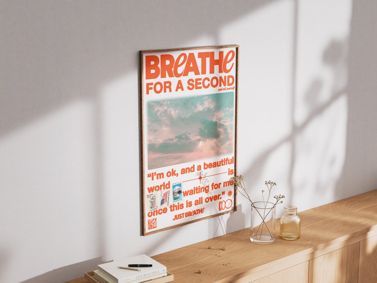 Breathe Poster Print