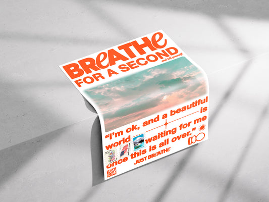 Breathe Poster Print