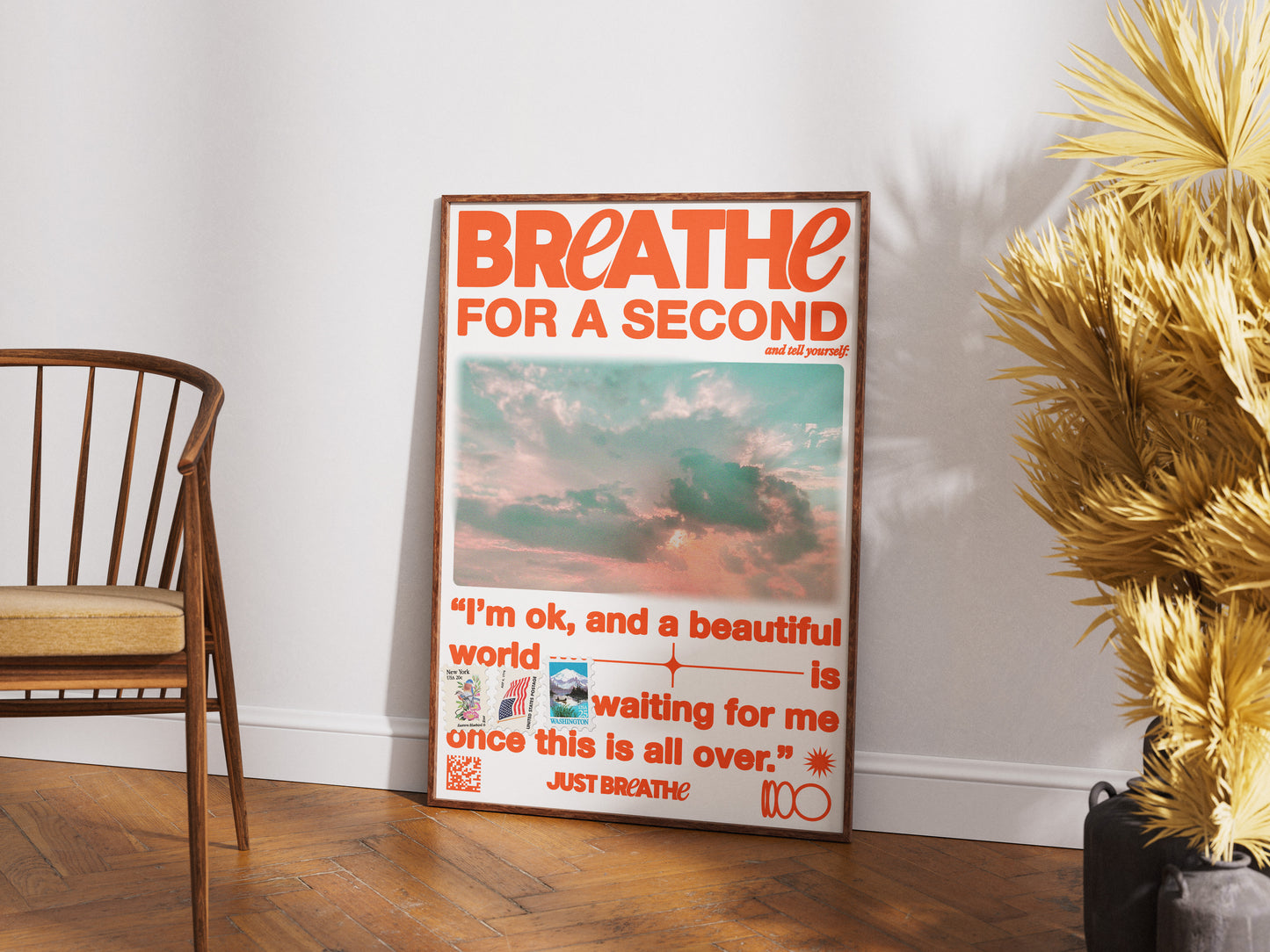 Breathe Poster Print