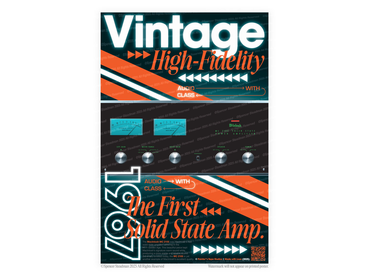 [a] McIntosh MC2105 Poster Print