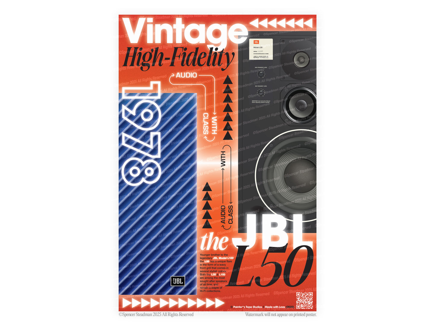 [a] JBL L50 Poster Print