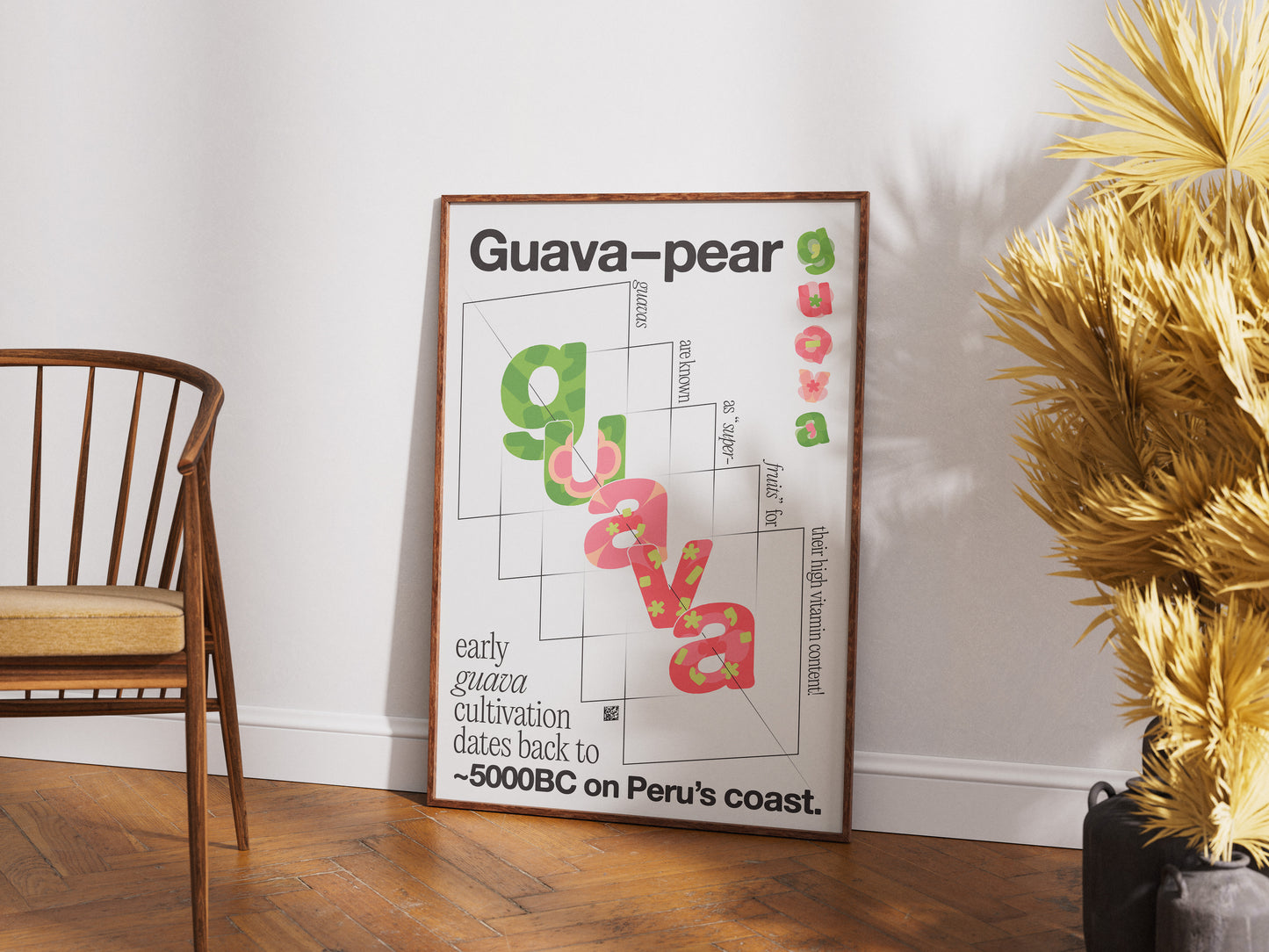 [b] Guava—pear Dissection Poster Print