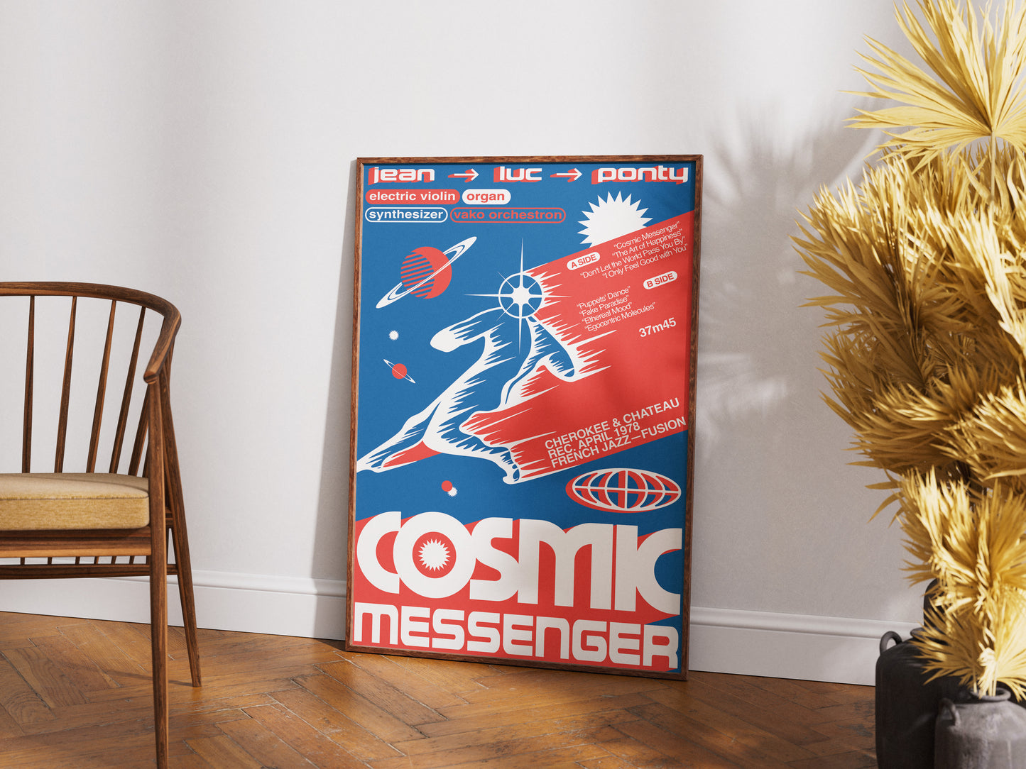 [c] Cosmic Messenger Poster Print