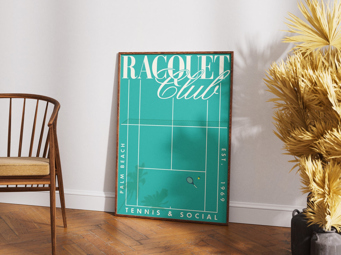 [c] Racquet Club Poster Print