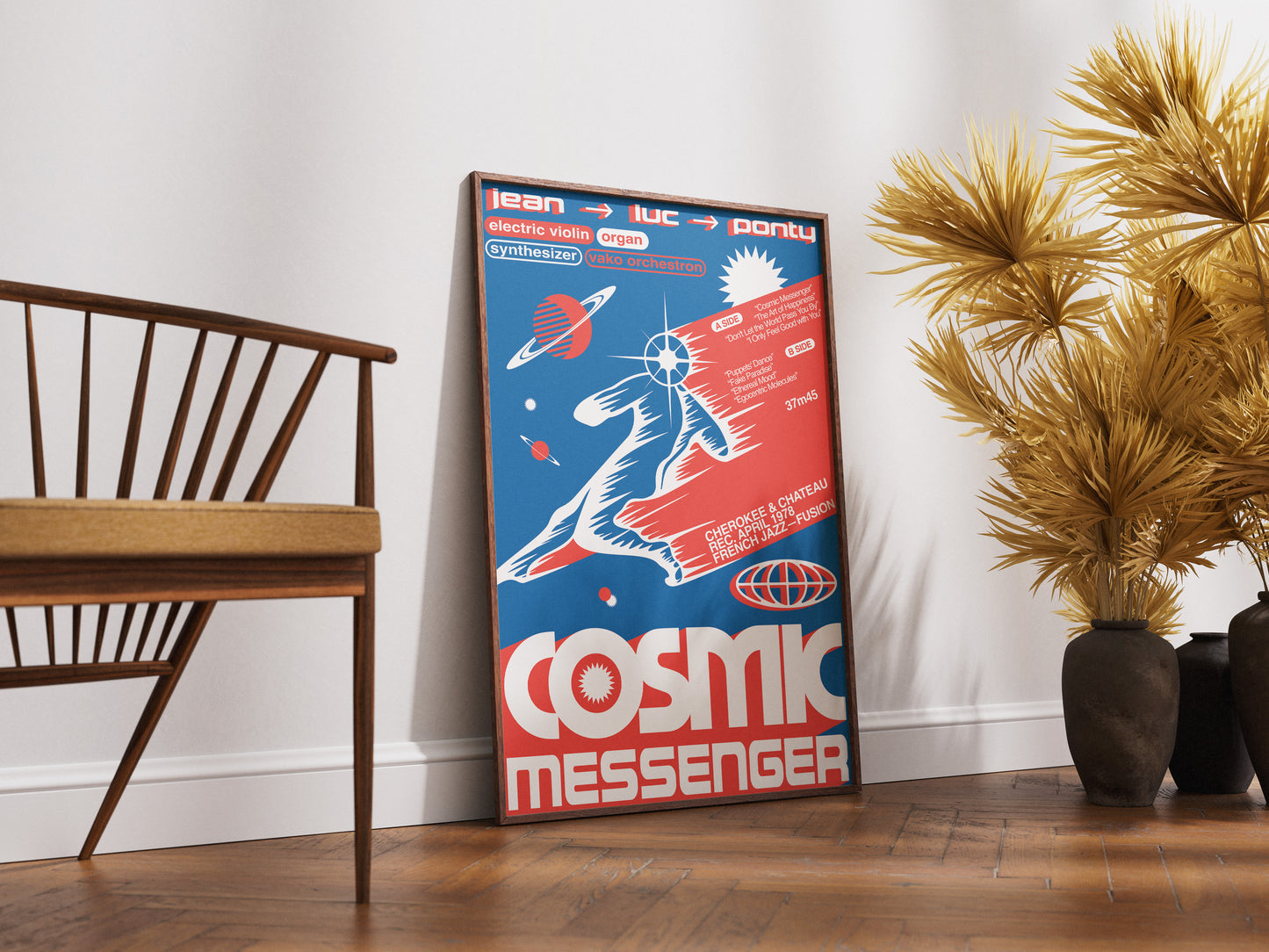 [c] Cosmic Messenger Poster Print