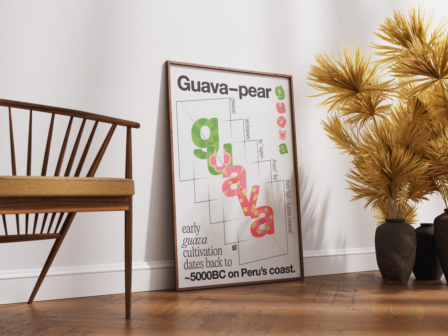 [b] Guava—pear Dissection Poster Print