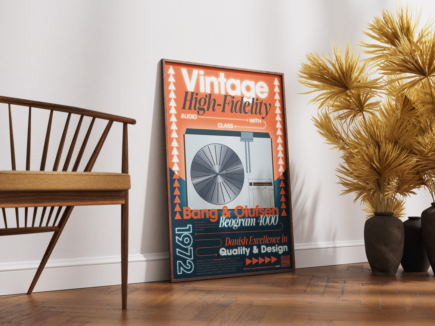 [a] Bang & Olufsen Beogram 4000 Poster Print