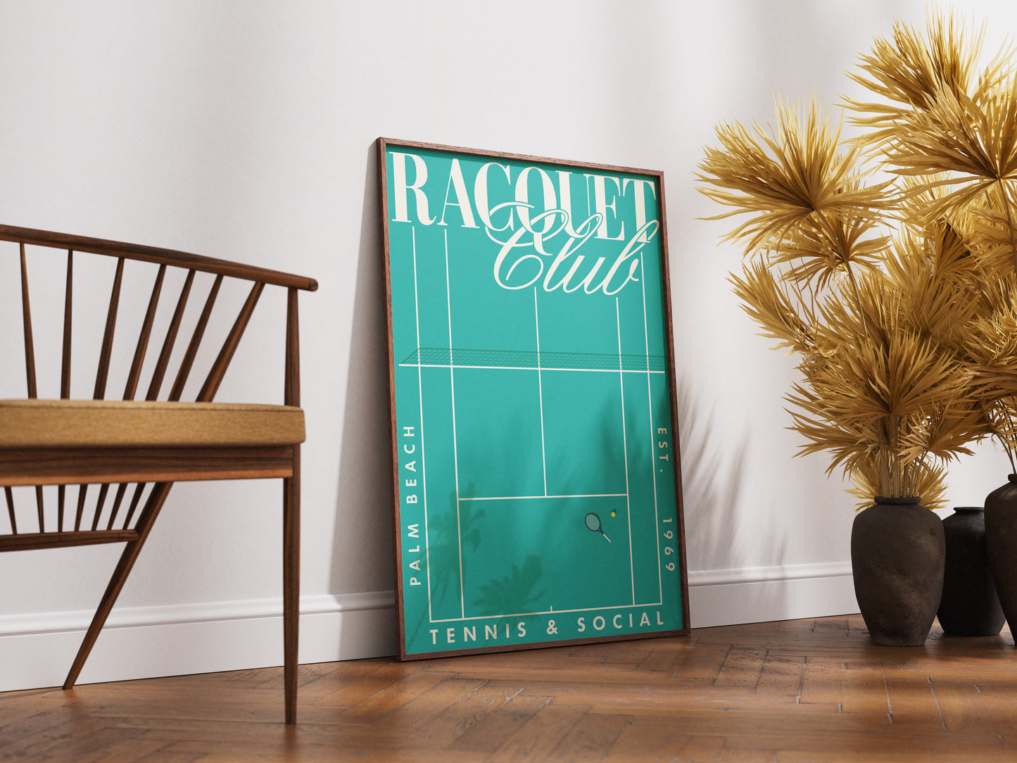 [c] Racquet Club Poster Print