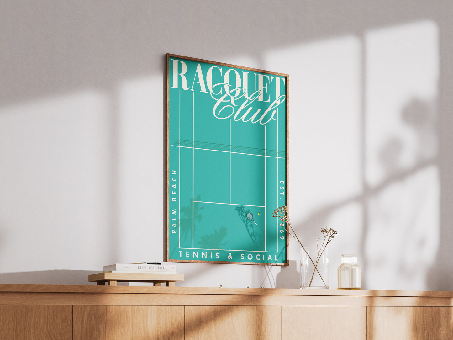 [c] Racquet Club Poster Print