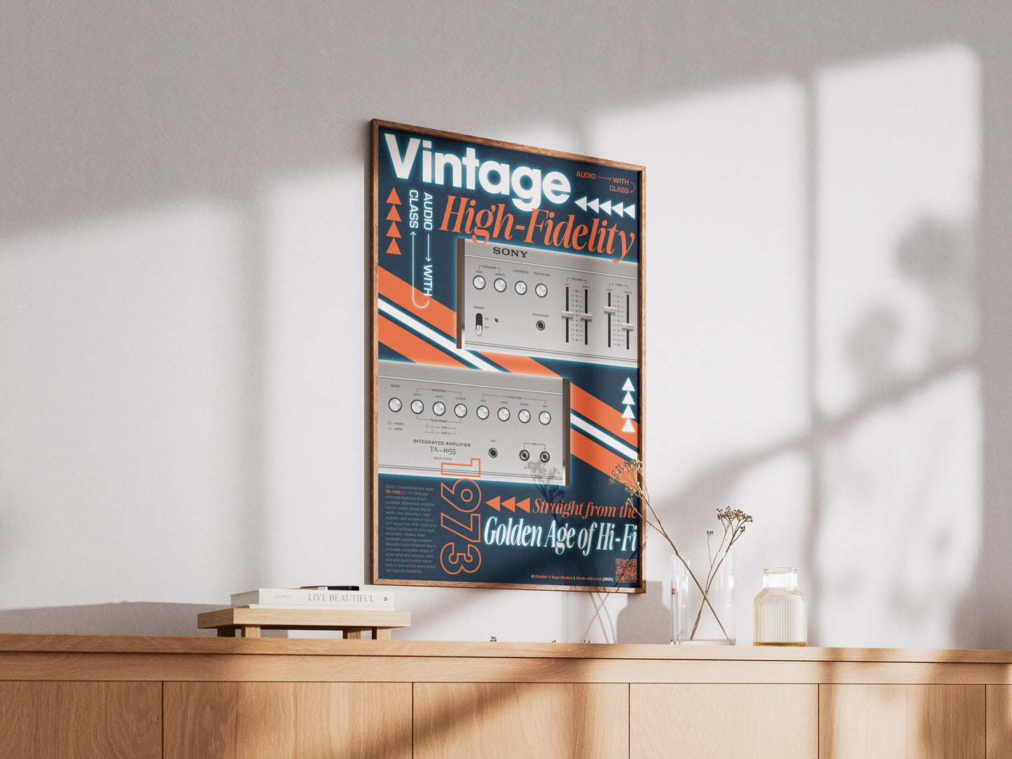 [a] Sony TA-1055 Poster Print