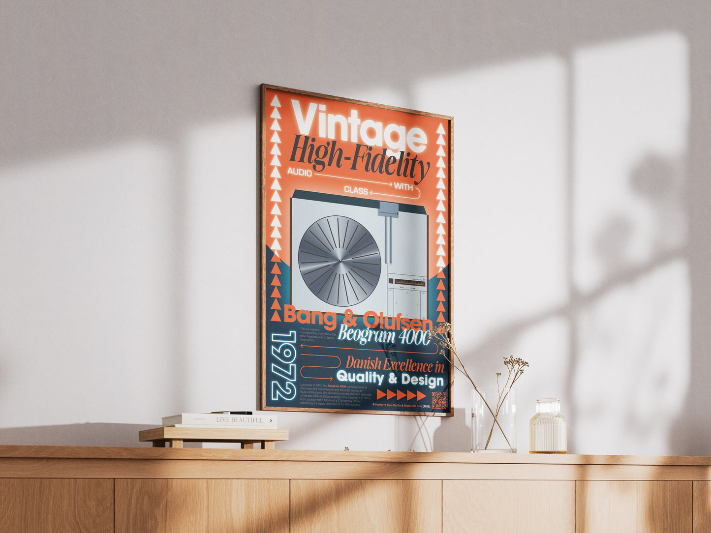 [a] Bang & Olufsen Beogram 4000 Poster Print