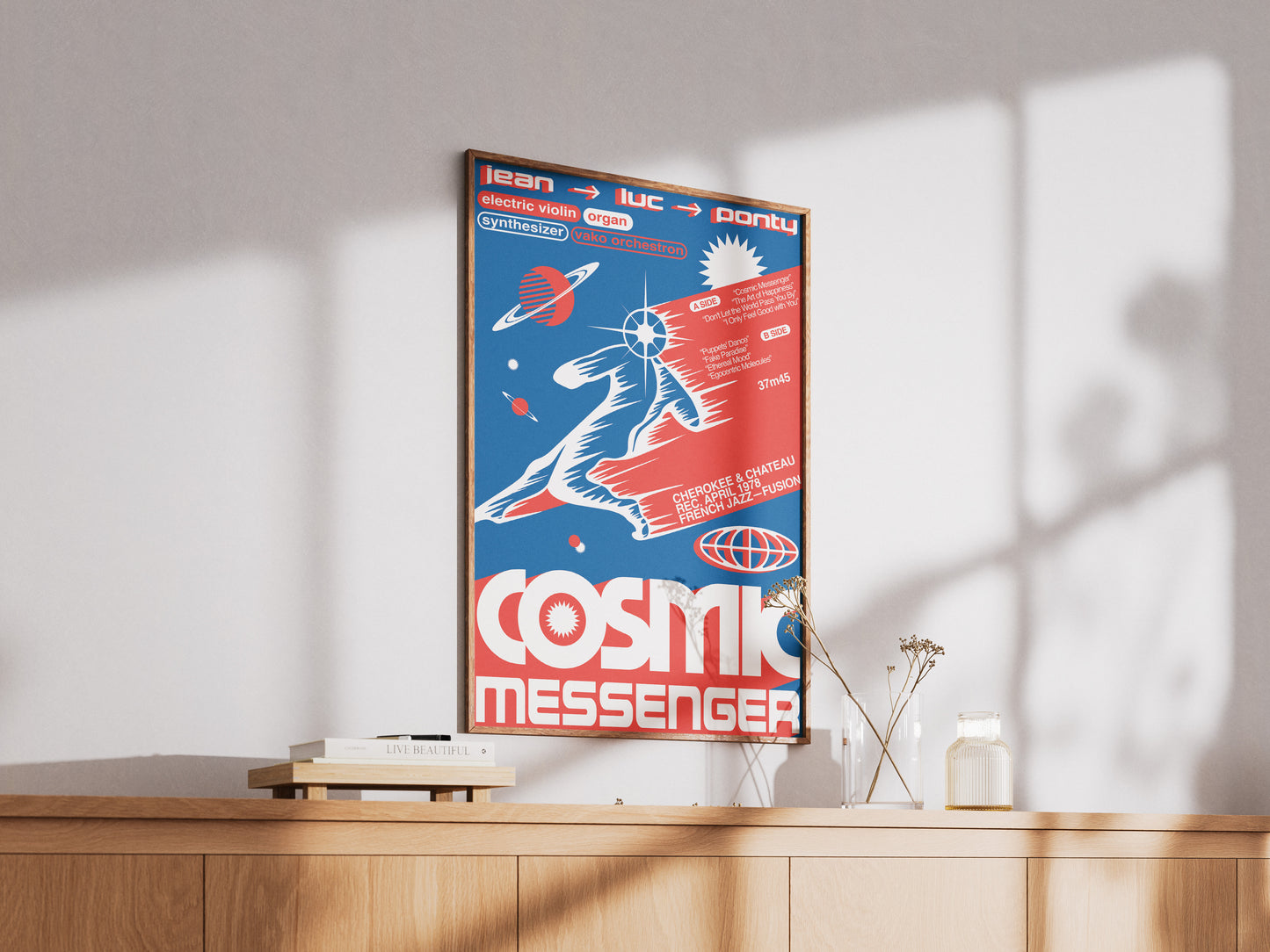 [c] Cosmic Messenger Poster Print