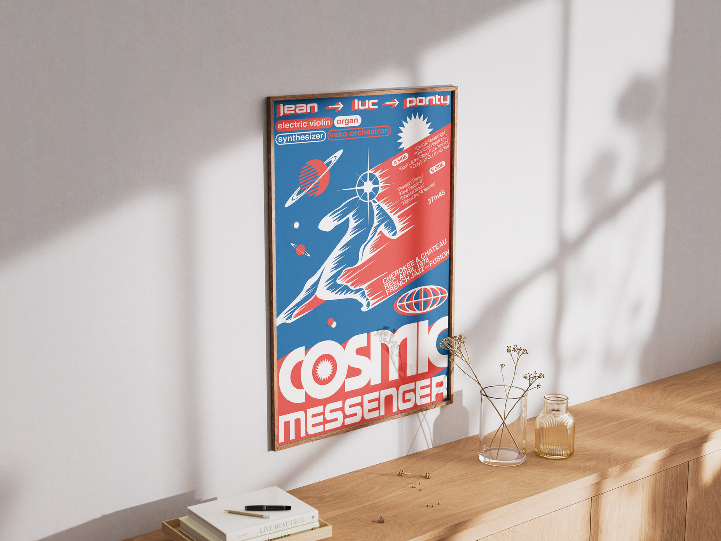 [c] Cosmic Messenger Poster Print