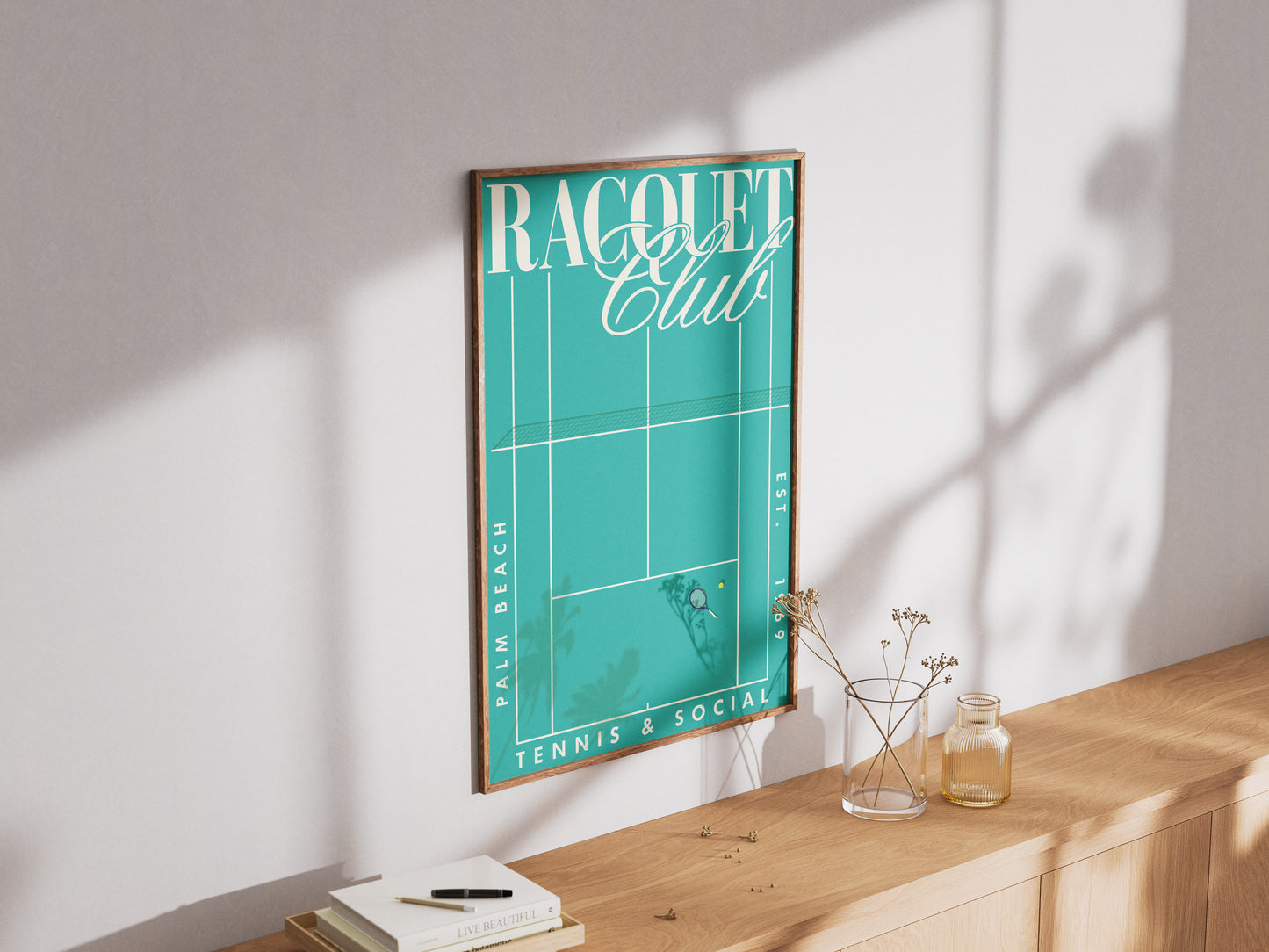 [c] Racquet Club Poster Print