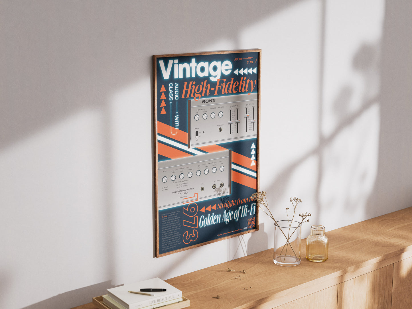 [a] Sony TA-1055 Poster Print