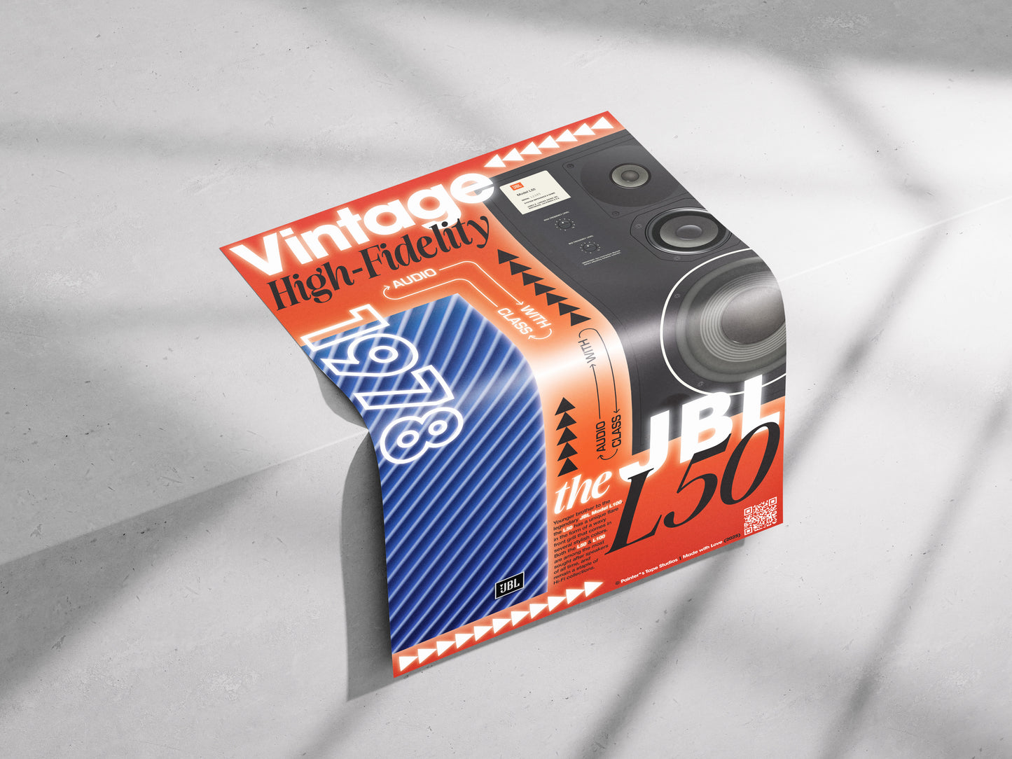 [a] JBL L50 Poster Print