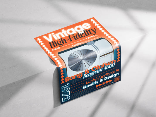 [a] Bang & Olufsen Beogram 4000 Poster Print