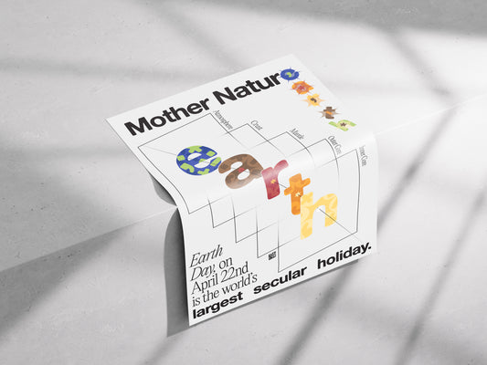 [a] Earth Dissection Poster Print