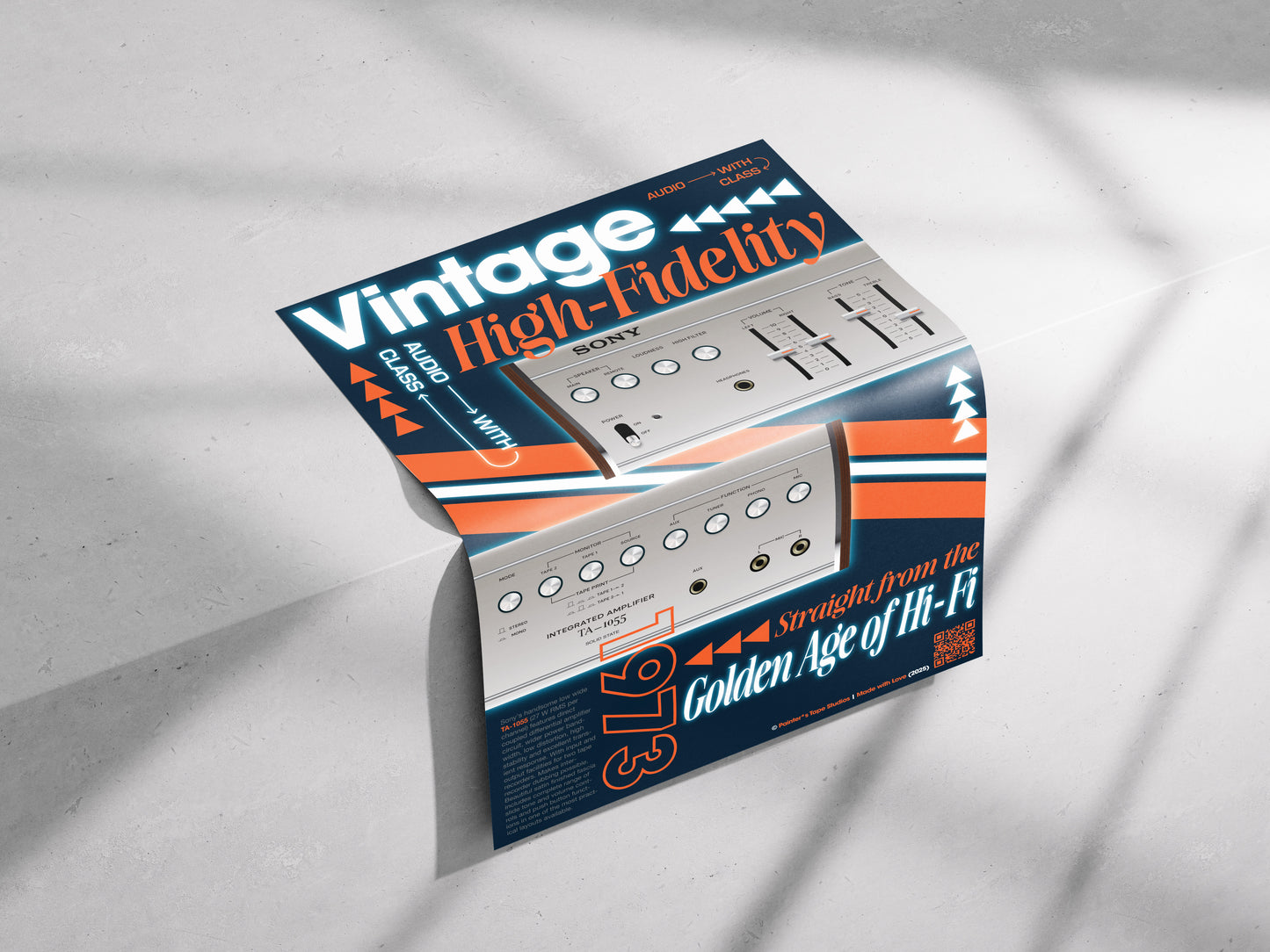 [a] Sony TA-1055 Poster Print