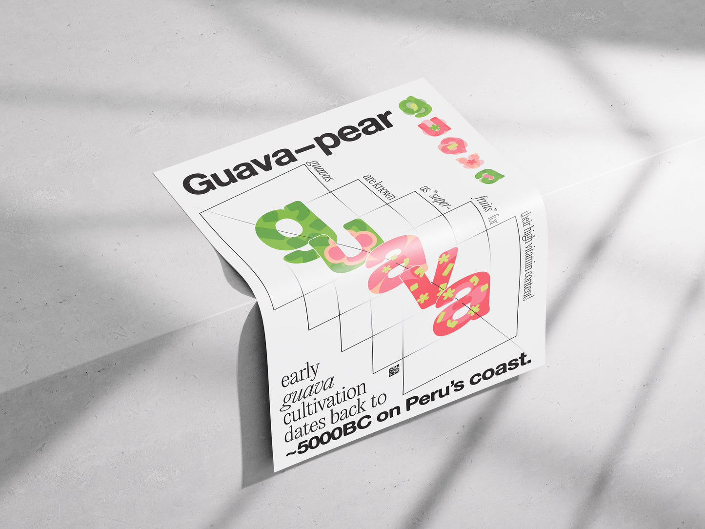 [b] Guava—pear Dissection Poster Print