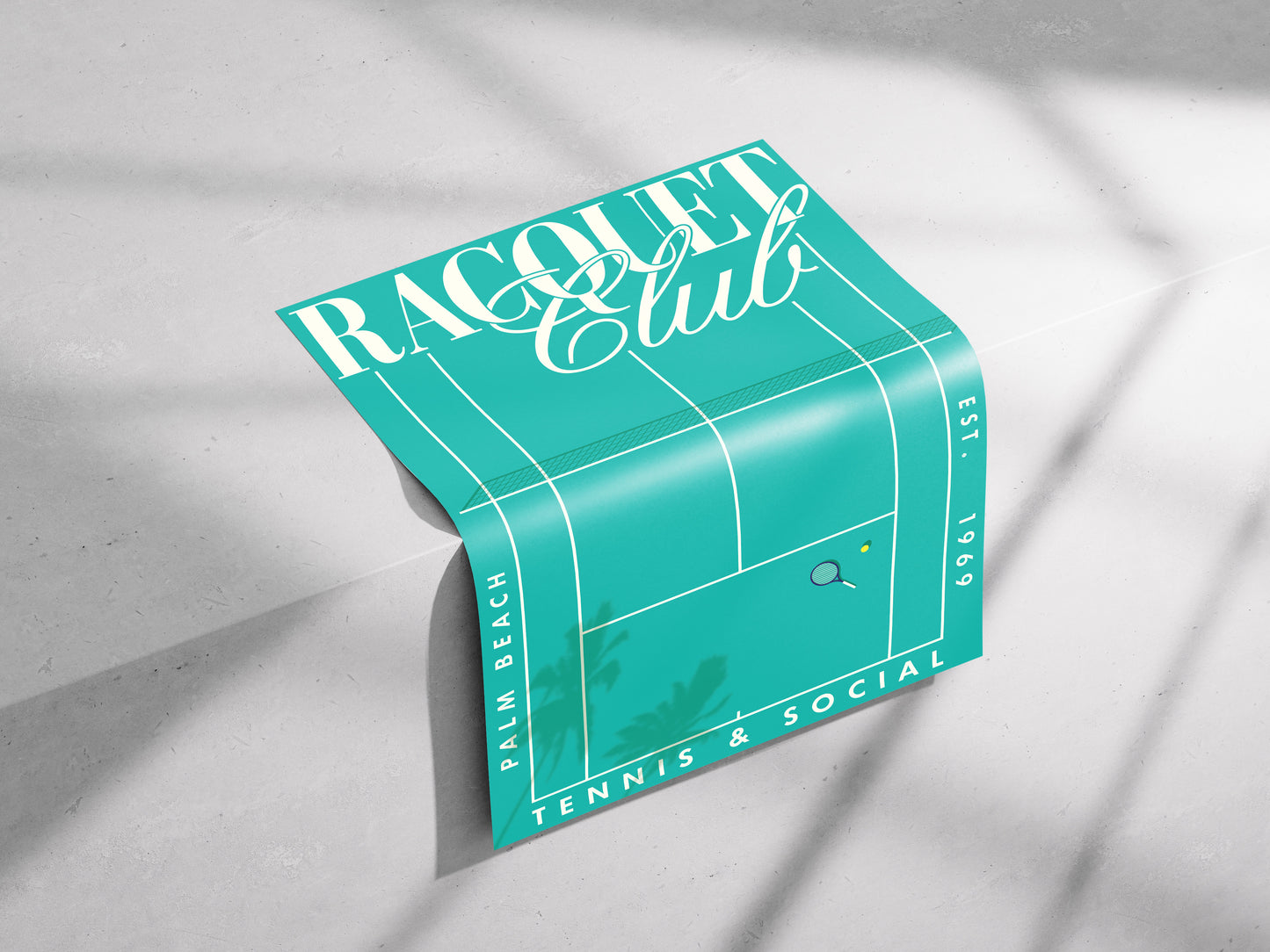 [c] Racquet Club Poster Print